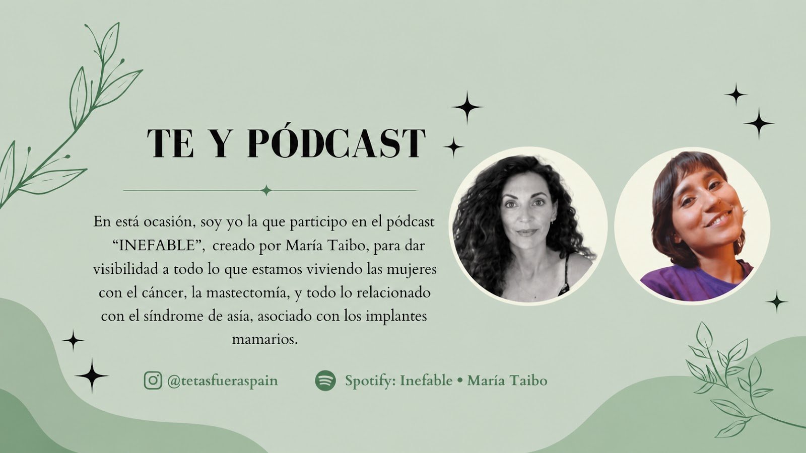Té y Pódcast: Inefable con María Taibo y Montse Camacho